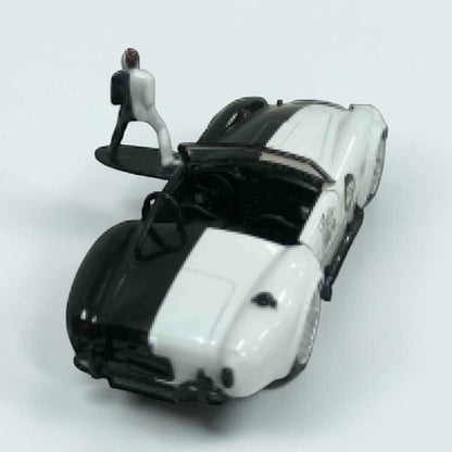 Shelby Cobra 1965 Two-Face Jada Escala 1:32 | Auto de Villano Batman Modelo de Colección