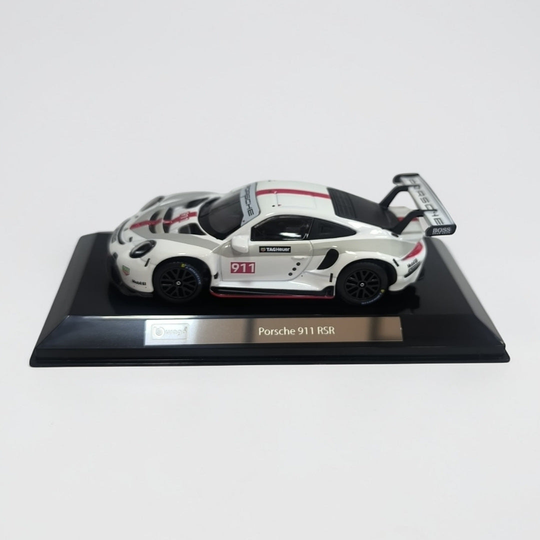 Porsche 911 RSR 1:43 Bburago – Auto de Carrera de Resistencia