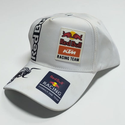 Gorra Red Bull KTM Blanca | Gorra Motorsport Motocross Ajustable Estilo Racing
