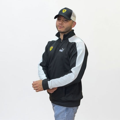 Chaqueta Ferrari Negra F1 Team – Chaqueta Racing de Automovilismo Premium