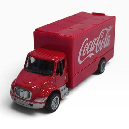 Camión Coca-Cola Rojo 1:64