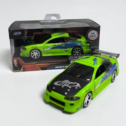 Mitsubishi Eclipse Rápidos y Furiosos 1:32 Jada | Auto a Escala de Colección
