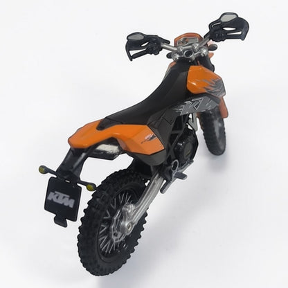 KTM 450 Racing Welly Escala 1:18 | Moto Off Road Motocross Modelo de Colección
