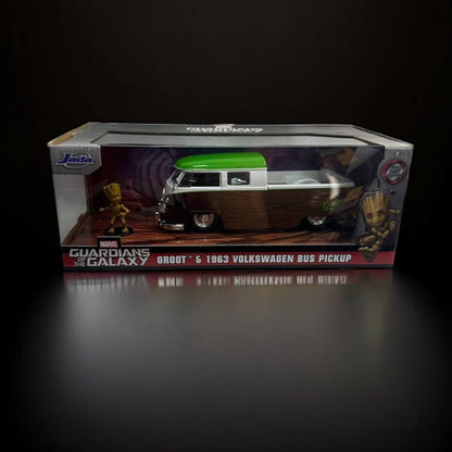 1953 Volkswagen Bus Pickup 1:24 - Inspirado en Groot