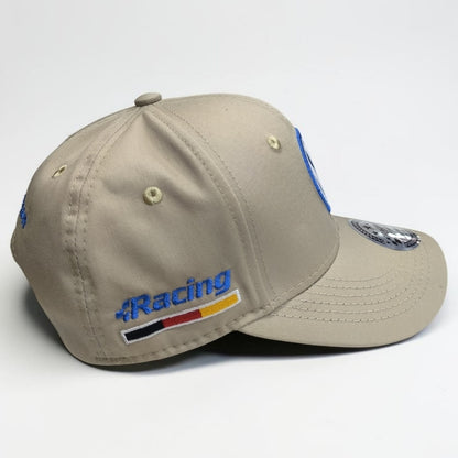 Gorra Volkswagen Beige | Gorra VW Ajustable Estilo Clásico Automotriz