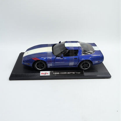 Chevrolet Corvette 1996 1:18 – El Poder Americano en su Máxima Expresión