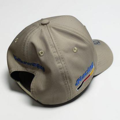 Gorra Volkswagen Beige | Gorra VW Ajustable Estilo Clásico Automotriz
