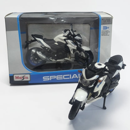 Suzuki GSX-S750 Maisto Escala 1:18 | Moto Naked Deportiva Modelo de Colección