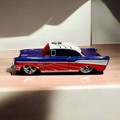 Chevy Bel Air 1957 1:32 The Avengers - Modelo a Escala de Colección