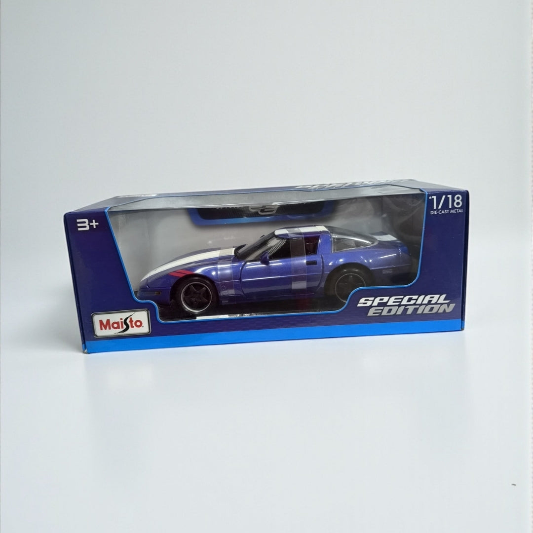 Chevrolet Corvette 1996 1:18 – El Poder Americano en su Máxima Expresión