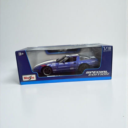 Chevrolet Corvette 1996 1:18 – El Poder Americano en su Máxima Expresión