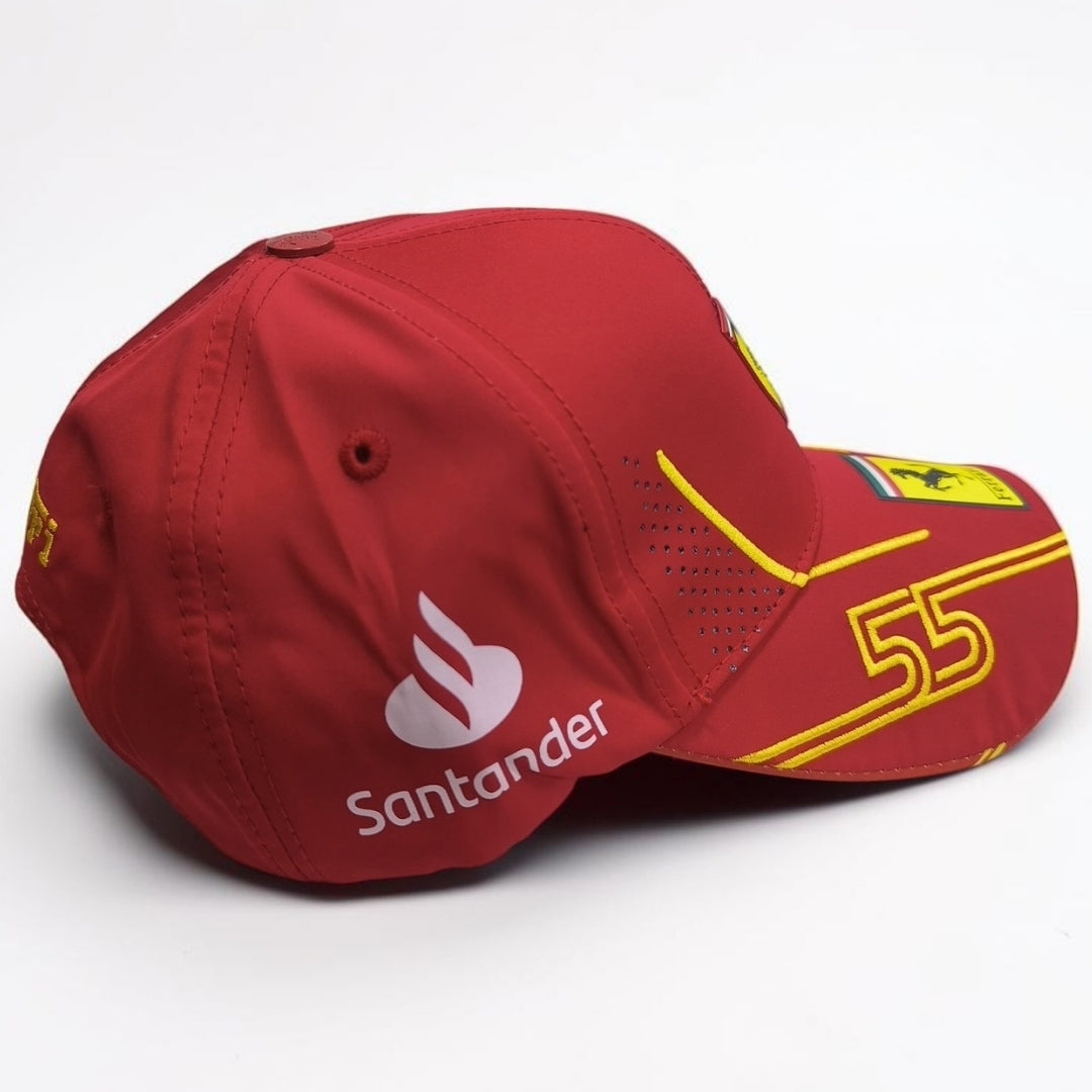 Gorra Ferrari Roja Scuderia Ferrari | Gorra Fórmula 1 Ajustable Estilo Racing