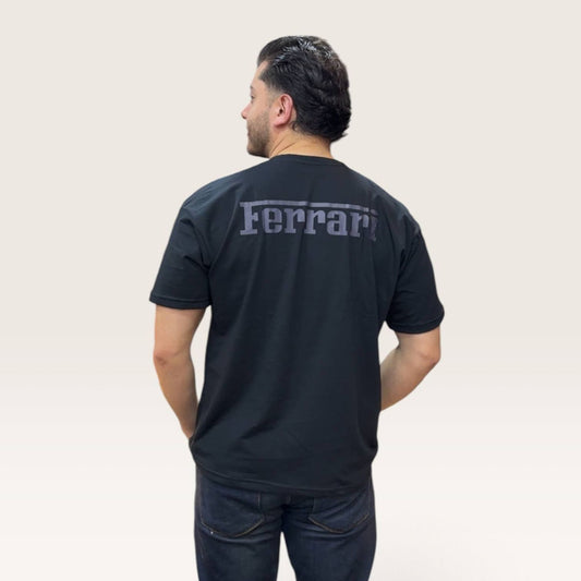Camiseta Ferrari Negra