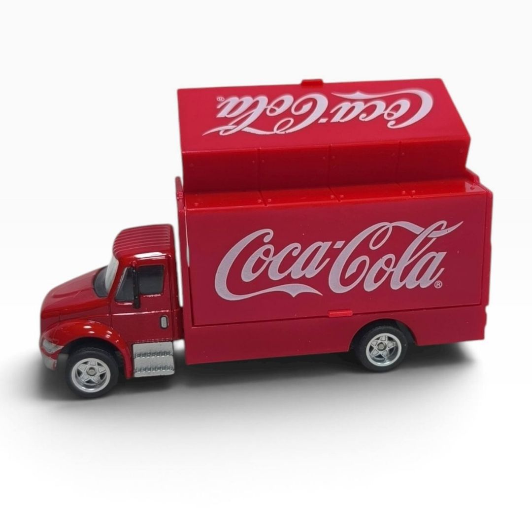 Camión Coca-Cola Rojo 1:64