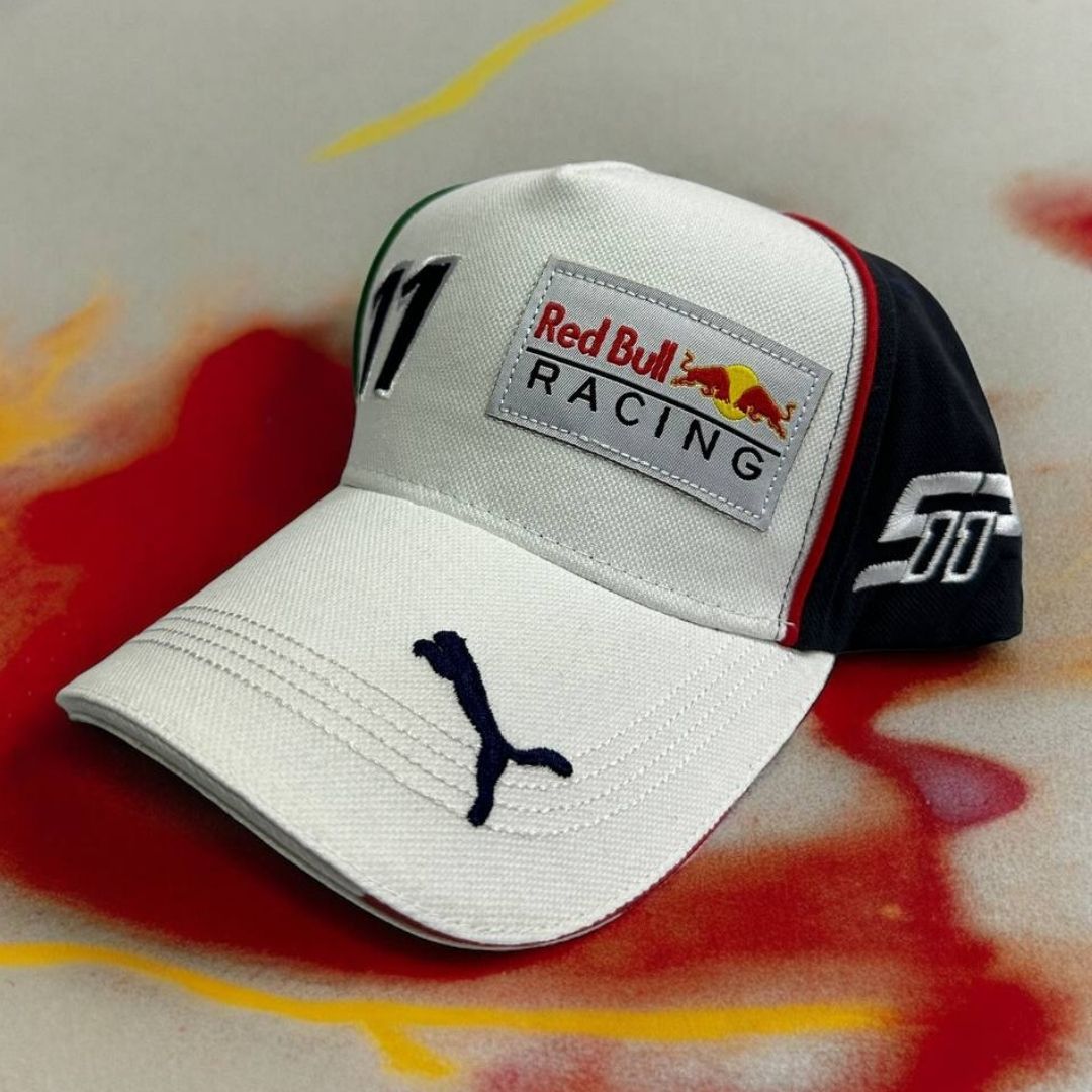 Gorra Red Bull Blanca Checo 11