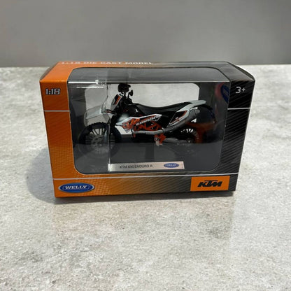 Modelo a Escala KTM 690 Enduro R 1:18 - Detalles Precisos de la Mítica Motocicleta