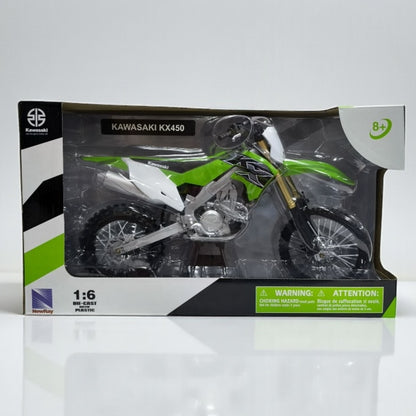 Kawasaki KX 450 Escala 1:6 – Moto Motocross de Colección Premium