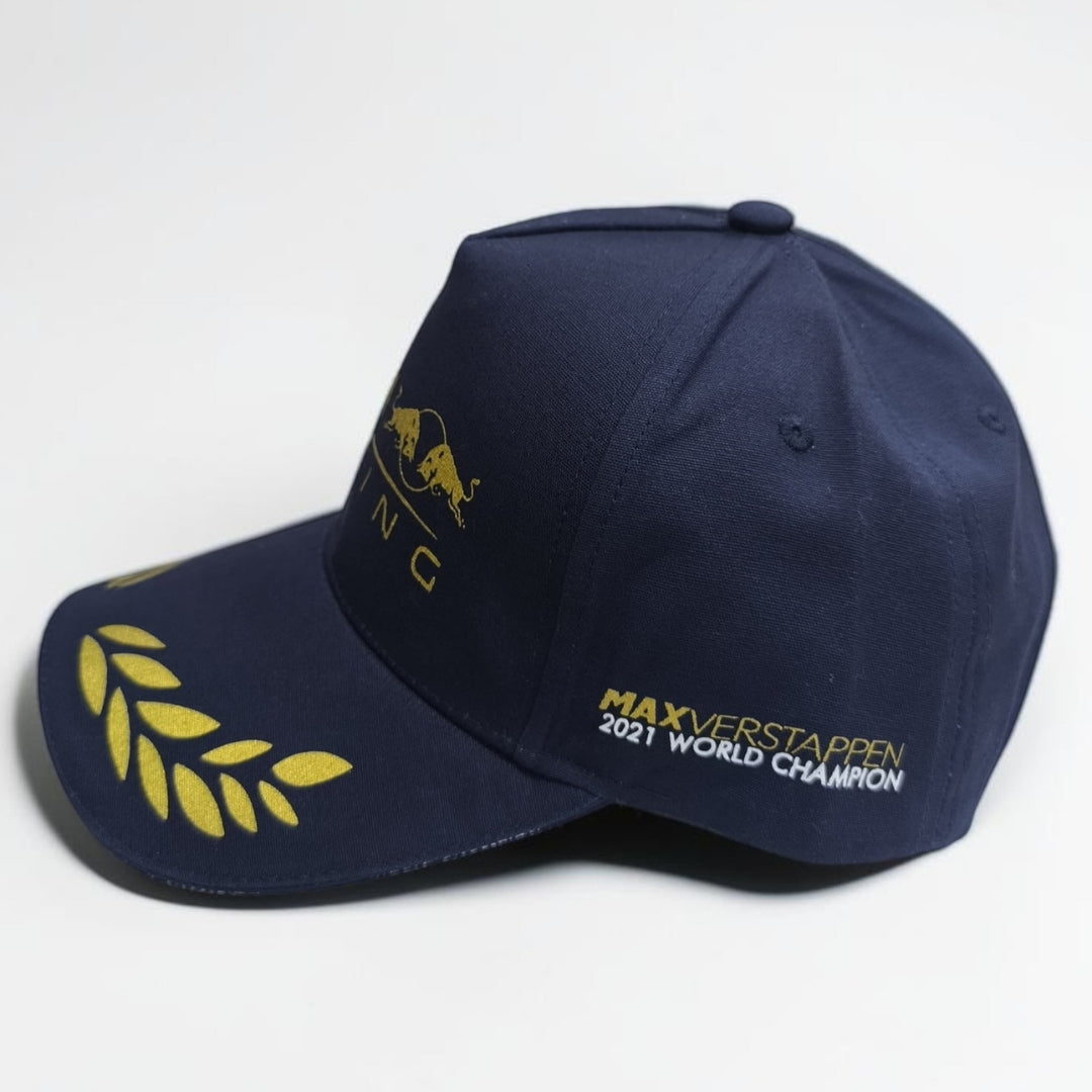 Gorra Red Bull Campeones 2021 | Fórmula 1 Verstappen #1 Edición Campeón