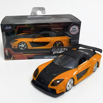 Mazda RX-7 Rápidos y Furiosos 1:32 Jada | Auto a Escala de Colección
