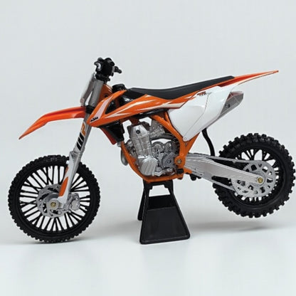 KTM 450 SX-F Escala 1:12 – Moto Motocross de Colección