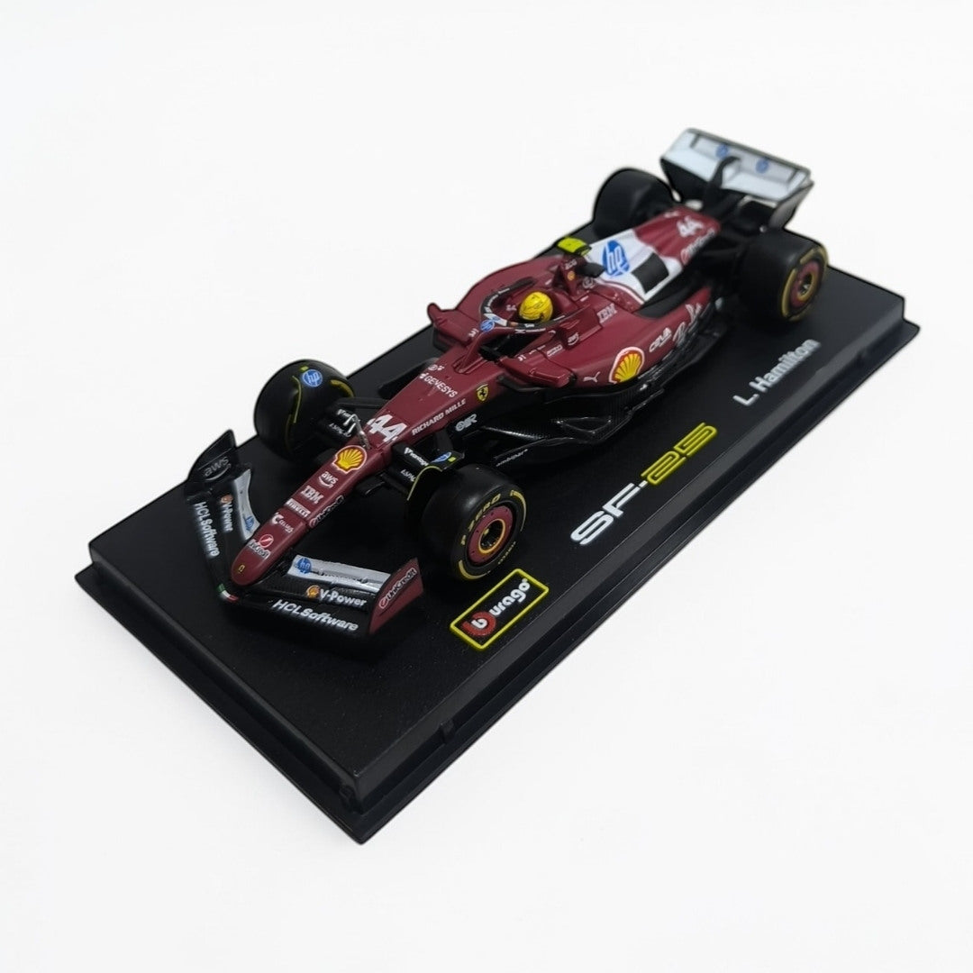 Ferrari SF-25 Lewis Hamilton #44 Escala 1:43 – Auto Fórmula 1 de Colección