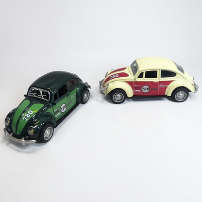 Volkswagen Escarabajo Escala 1:32 | Auto Clásico VW Beetle Modelo de Colección