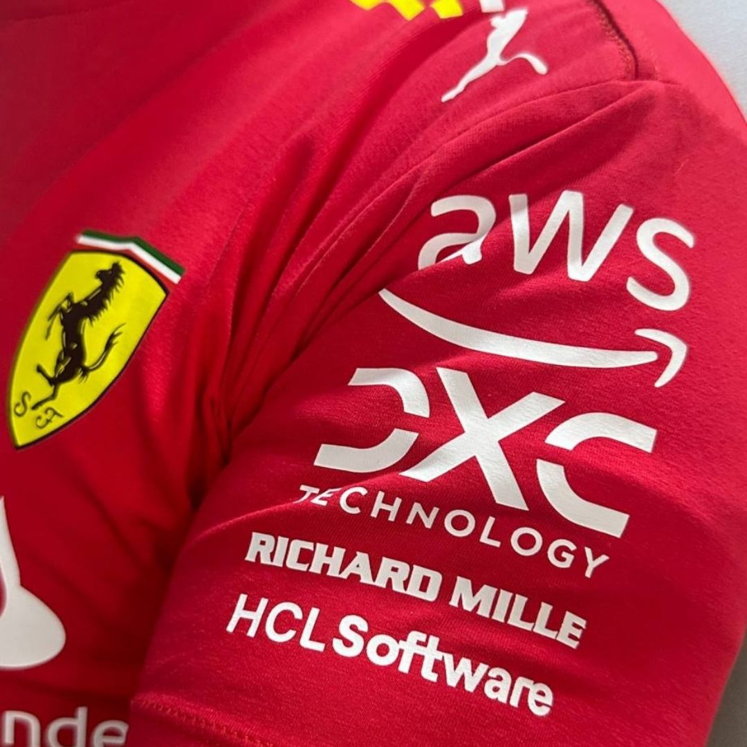 Camiseta Ferrari 2024 Leclerc - ¡Adrenalina y Elegancia con Charles Leclerc!