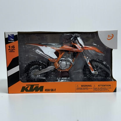 KTM 450 SX-F Escala 1:6 – Moto Motocross de Colección Premium