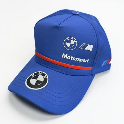 Gorra BMW Azul | Gorra Motorsport Ajustable Estilo Deportivo