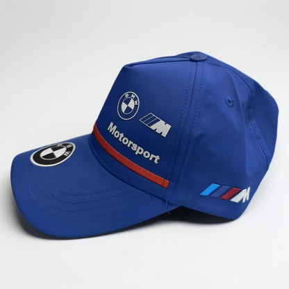 Gorra BMW Azul | Gorra Motorsport Ajustable Estilo Deportivo