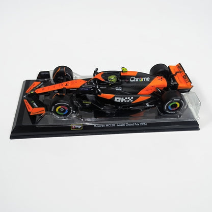 McLaren MCL38 Lando Norris #4 Escala 1:24 – Fórmula 1 de Colección