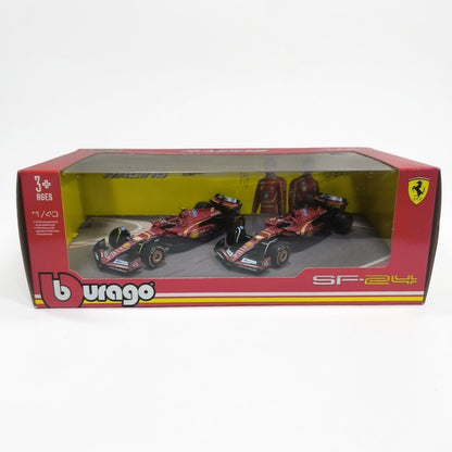 Ferrari SF-24 #16 y #55 1:43 Bburago – Autos Fórmula 1 de Colección