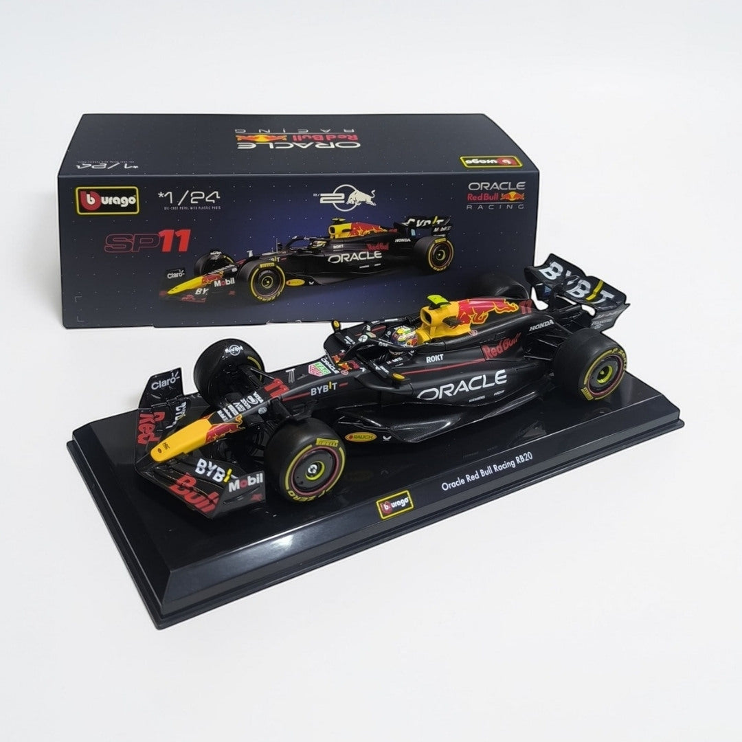 Red Bull RB20 Sergio Pérez #11 Escala 1:24 – Auto Fórmula 1 de Colección