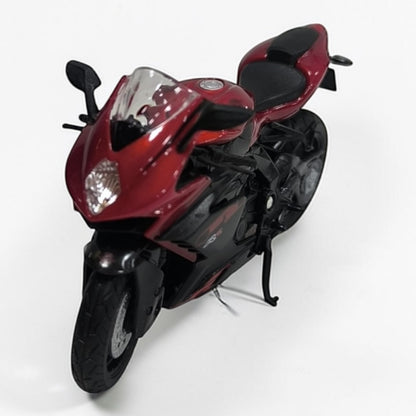 MV Agusta F3 RR Welly Escala 1:18 | Moto Deportiva Superbike Modelo de Colección