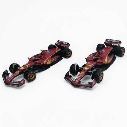 Ferrari SF-24 #16 y #55 1:43 Bburago – Autos Fórmula 1 de Colección