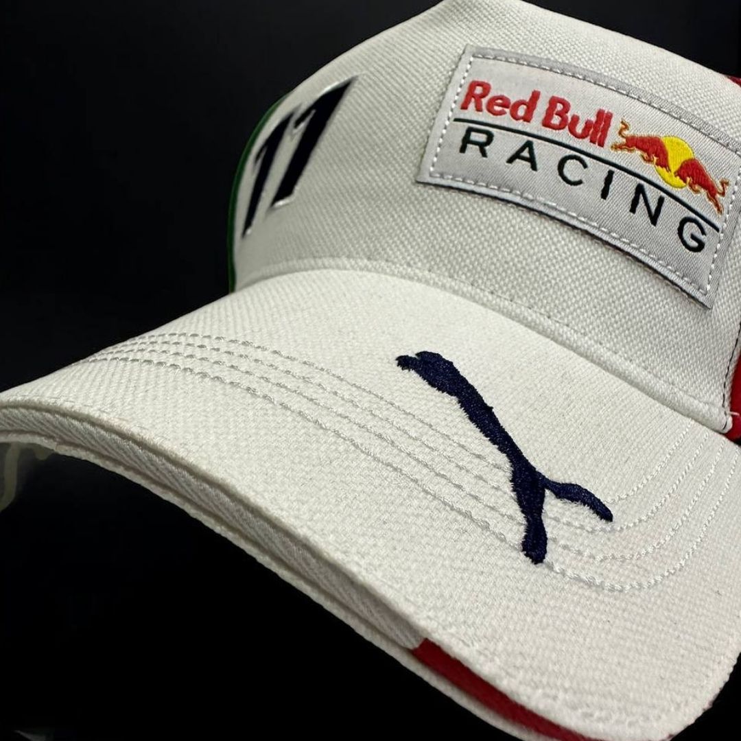 Gorra Red Bull Blanca Checo 11