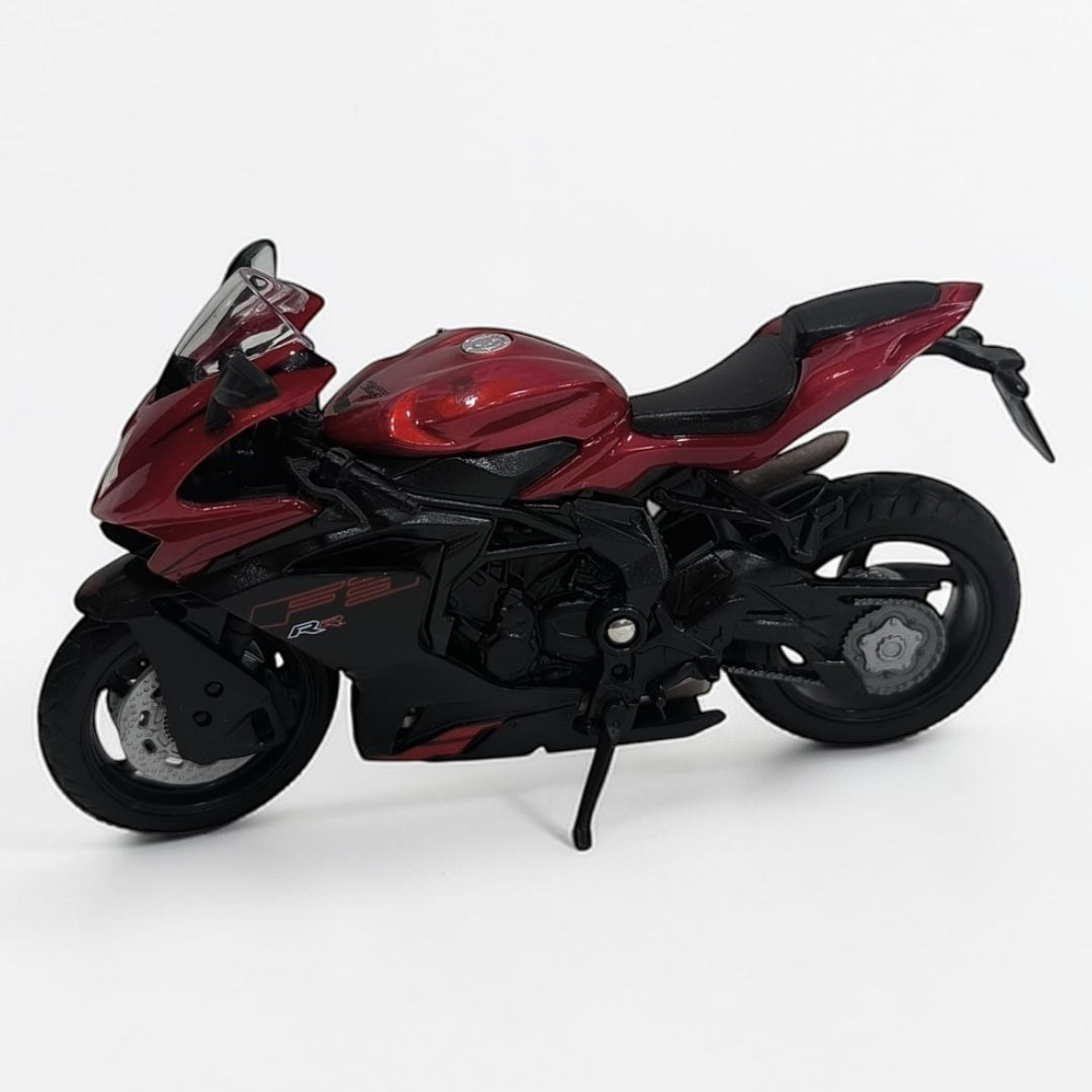 MV Agusta F3 RR Welly Escala 1:18 | Moto Deportiva Superbike Modelo de Colección