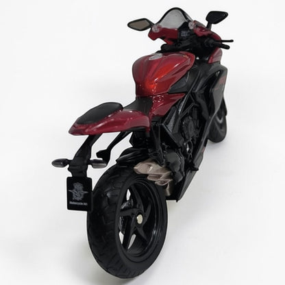 MV Agusta F3 RR Welly Escala 1:18 | Moto Deportiva Superbike Modelo de Colección
