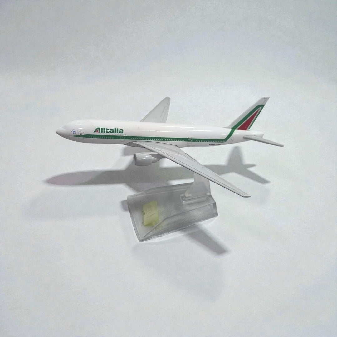 Avión Alitalia 1:400 – Modelo de Colección en Metal | Clásico de la Aviación Italiana