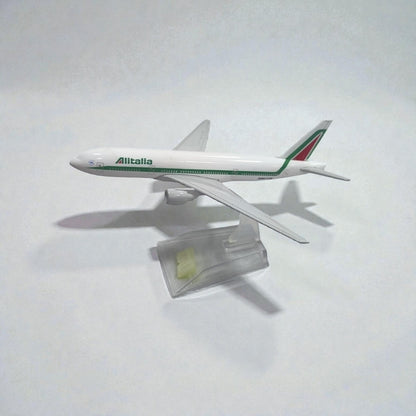 Avión Alitalia 1:400 – Modelo de Colección en Metal | Clásico de la Aviación Italiana