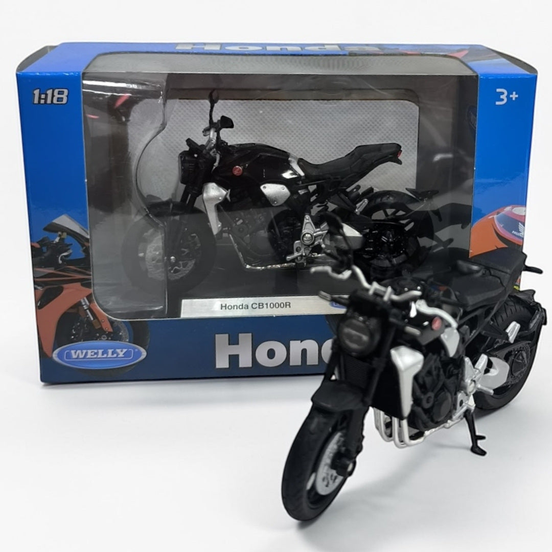Honda CB1000R Welly Escala 1:18 | Moto Naked Deportiva Modelo de Colección