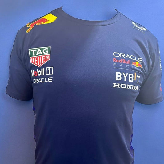 Camiseta Azul Red Bull 2024 - ¡Innovación y Espíritu Competitivo al Máximo!