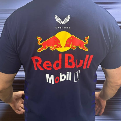 Camiseta Azul Red Bull 2024 - ¡Innovación y Espíritu Competitivo al Máximo!