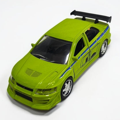 Mitsubishi Lancer Evolution Rápidos y Furiosos 1:32 Jada | Auto a Escala de Colección