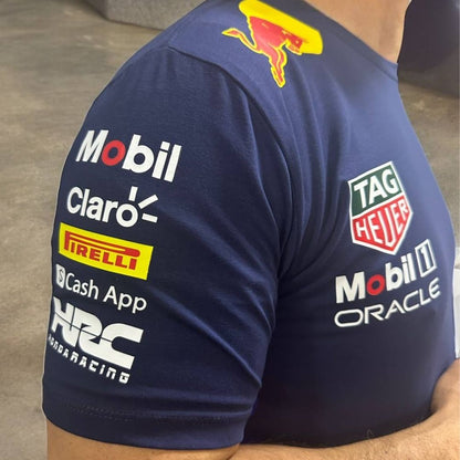 Camiseta Azul Red Bull 2024 - ¡Innovación y Espíritu Competitivo al Máximo!