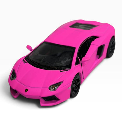 Lamborghini Aventador 1:32 Rosado Mate