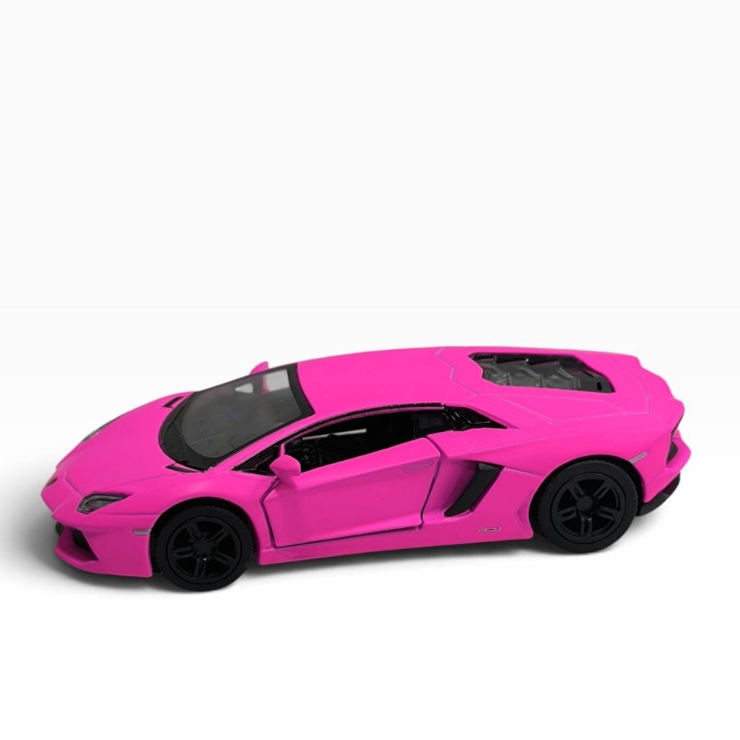 Lamborghini Aventador 1:32 Rosado Mate