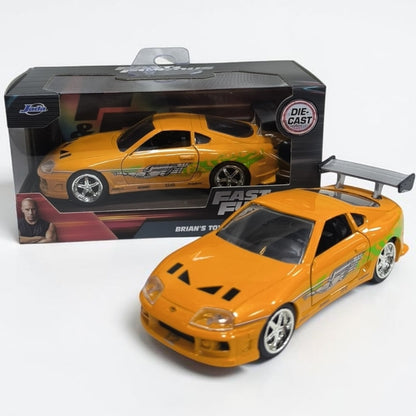 Toyota Supra MK4 Rápidos y Furiosos 1:32 Jada | Auto a Escala de Colección