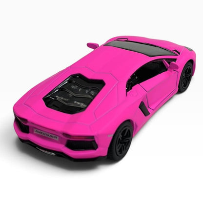 Lamborghini Aventador 1:32 Rosado Mate