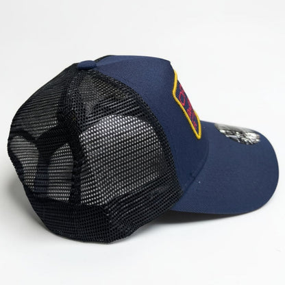 Gorra Red Bull Racing Azul con Malla | Gorra Trucker Fórmula 1 Ajustable